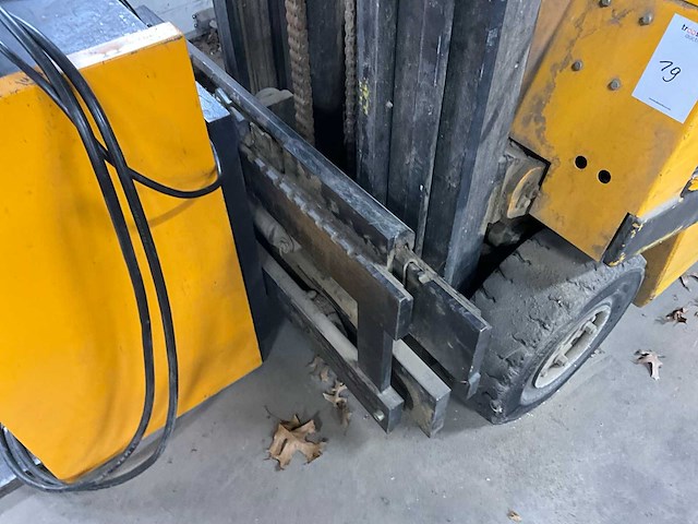 1990 jungheinrich ef6.0 12.5 vorkheftruck - afbeelding 17 van  18