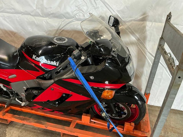 1990 kawasaki sport zz-r 1100 motorfiets - afbeelding 4 van  5