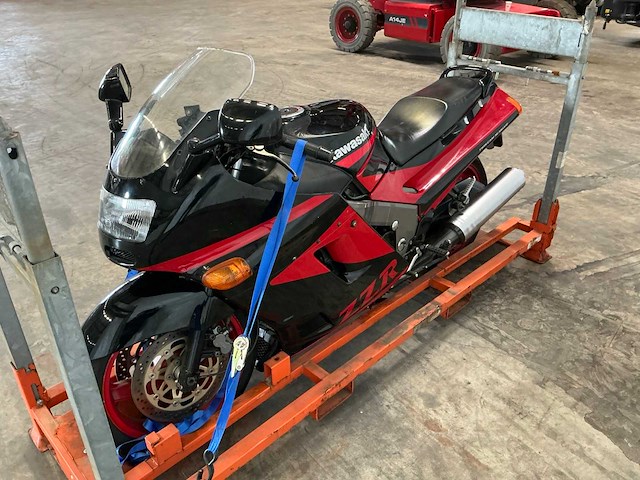 1990 kawasaki sport zz-r 1100 motorfiets - afbeelding 3 van  6