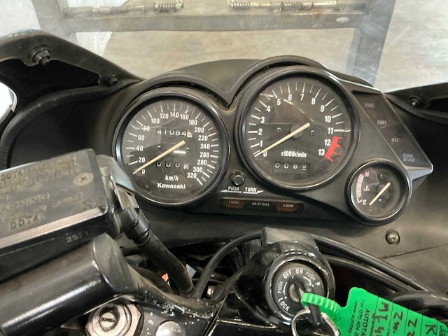 1990 kawasaki sport zz-r 1100 motorfiets - afbeelding 6 van  6