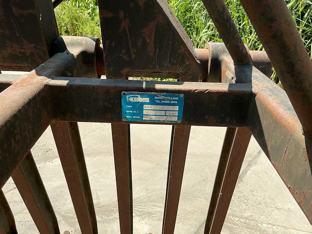 1990 kennis k1-510-60-5 hydraulische stenenklem - afbeelding 6 van  6