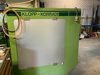 1990 klopp-korradi uw3/cnc universele gereedschapfreesmachine - afbeelding 6 van  15