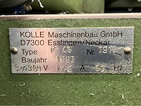 1990 kölle f45 zwenk spindel freesmachine - afbeelding 3 van  11