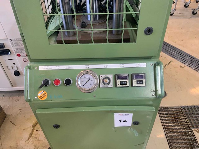 1990 kracht hydraulische warmtepers - afbeelding 5 van  5