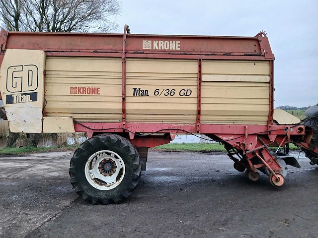 1990 krone titan 6/36 gd opraapwagen - afbeelding 7 van  17