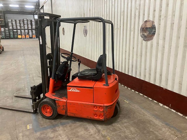 1990 linde e12 vorkheftruck - afbeelding 6 van  7