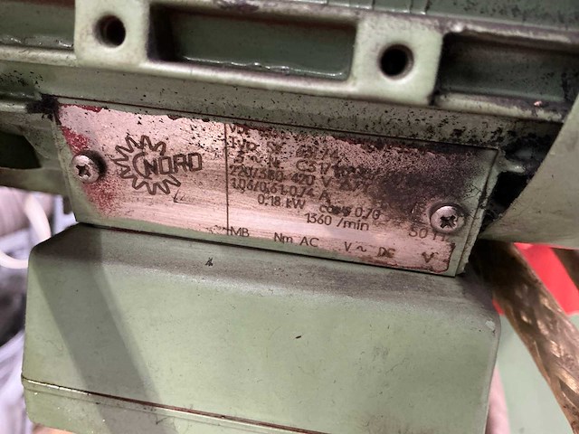 1990 mayfran 9032 90 ecoturn spanen afvoerband - afbeelding 2 van  14