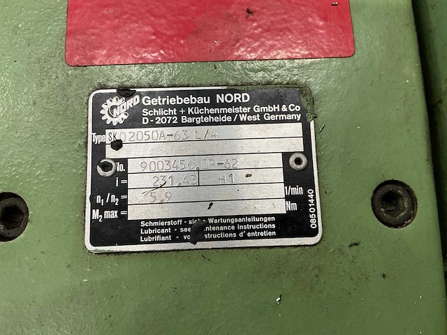 1990 mayfran 9032 90 ecoturn spanen afvoerband - afbeelding 13 van  14