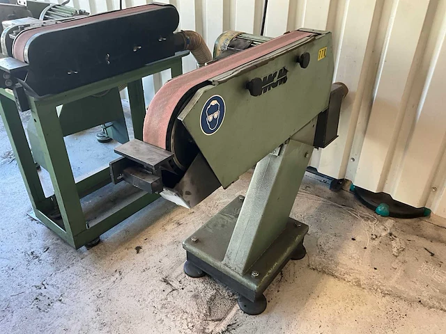 1990 mcm mbs75 bandschuurmachine - afbeelding 1 van  9