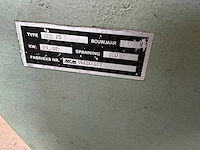 1990 mcm mbs75 bandschuurmachine - afbeelding 9 van  9