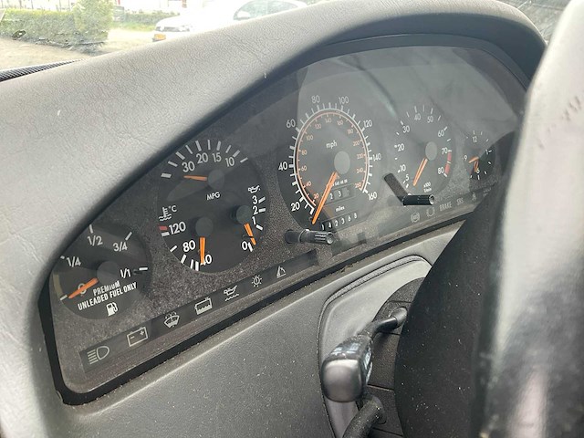 1990 mercedes-benz sl300 cabriolet oldtimer - afbeelding 6 van  29