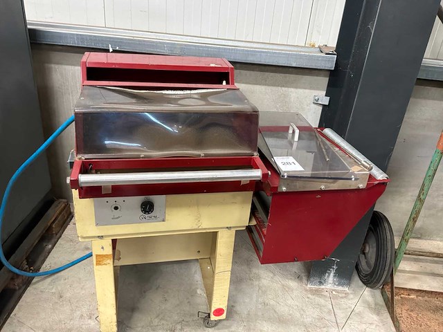 1990 mimi quik 40 krimpfoliemachine - afbeelding 1 van  4
