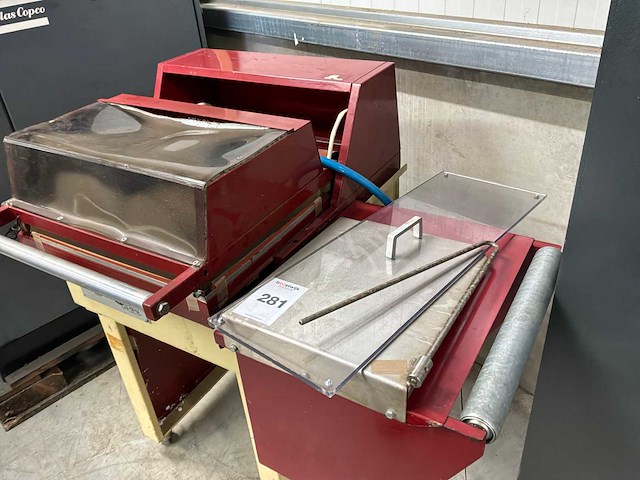 1990 mimi quik 40 krimpfoliemachine - afbeelding 3 van  4