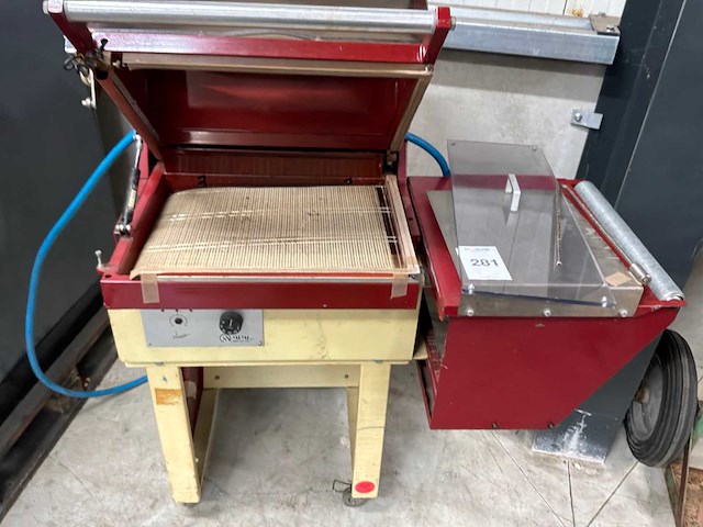 1990 mimi quik 40 krimpfoliemachine - afbeelding 4 van  4