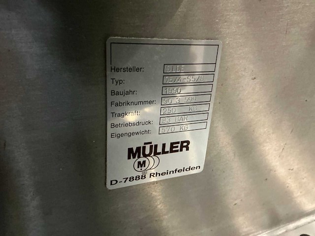 1990 müller 75/4-s5/8 vatenhandler - afbeelding 4 van  12