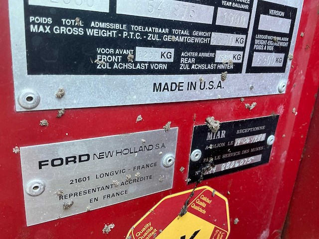 1990 new holland 2000 balenpers - afbeelding 19 van  33