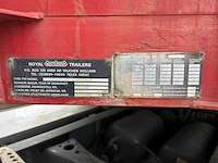1990 nooteboom ovb-48 vv 4-assige uitschuifbare oplegger – 48 ton – 3x hydraulisch gestuurd - afbeelding 14 van  14