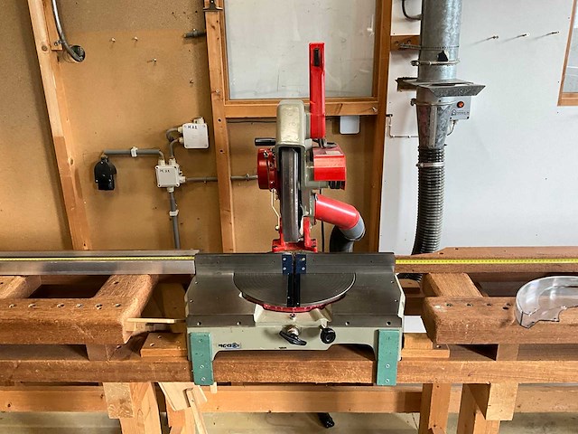 1990 omga t50 350 afkortcirkelzaagmachine - afbeelding 4 van  9