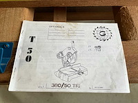 1990 omga t50 350 afkortcirkelzaagmachine - afbeelding 2 van  10