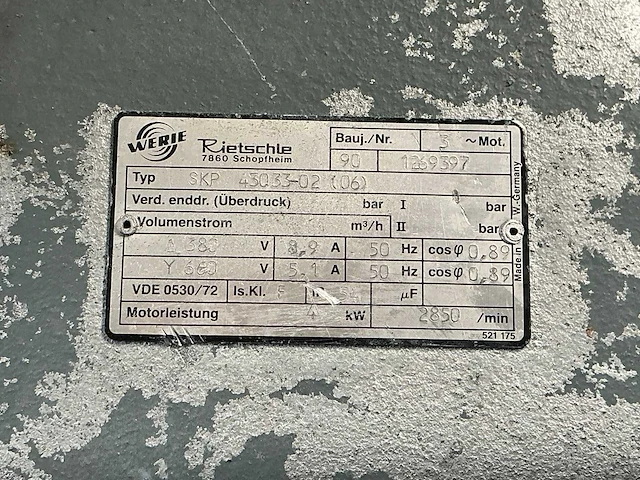 1990 rietsche skp 43033-02 (06) vacuümpomp - afbeelding 6 van  6