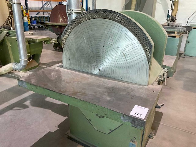 1990 roberto landonio 800 dubbelzijdige schijfschuurmachine - afbeelding 3 van  8