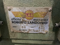 1990 roberto landonio 800 dubbelzijdige schijfschuurmachine - afbeelding 8 van  8