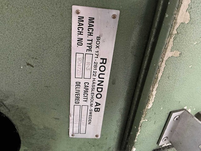 1990 roundo r3 profielbuigmachine - afbeelding 7 van  7
