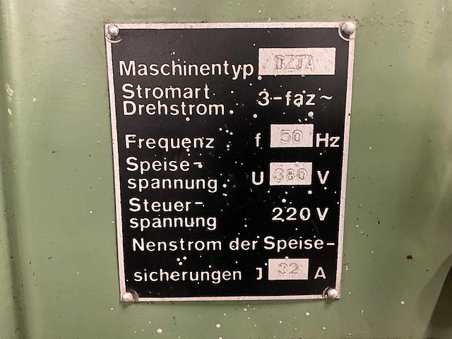 1990 safo dzta hout slijpmachines - afbeelding 14 van  22