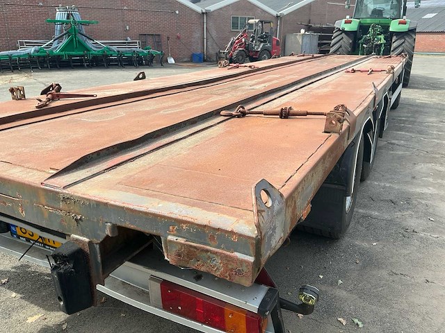 1990 samro re 326 3-assige container-/plateauaanhanger – 24 ton – luchtgeveerd - afbeelding 2 van  18