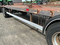 1990 samro re 326 3-assige container-/plateauaanhanger – 24 ton – luchtgeveerd - afbeelding 9 van  18
