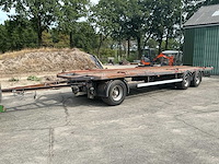 1990 samro re 326 3-assige container-/plateauaanhanger – 24 ton – luchtgeveerd - afbeelding 1 van  18
