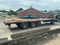 1990 samro re 326 3-assige container-/plateauaanhanger – 24 ton – luchtgeveerd - afbeelding 10 van  18