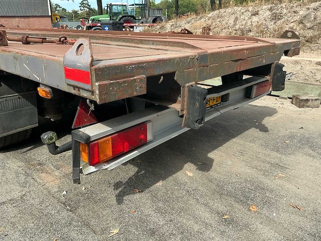 1990 samro re 326 3-assige container-/plateauaanhanger – 24 ton – luchtgeveerd - afbeelding 15 van  18