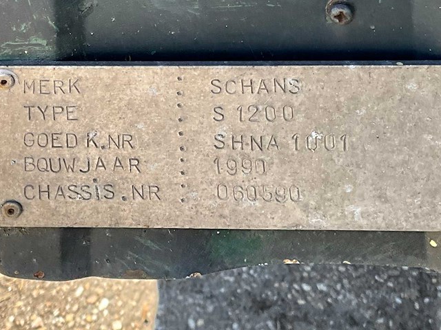 1990 schans schaftwagen - afbeelding 6 van  14