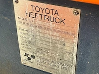 1990 toyota fbm20 vorkheftruck elektrisch - afbeelding 7 van  15