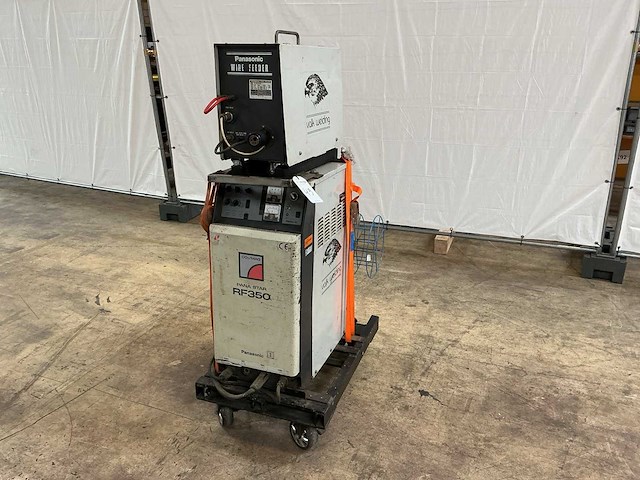 1990 valk welding yd-350 rf met wire feeder mig lasapparaat - afbeelding 1 van  13