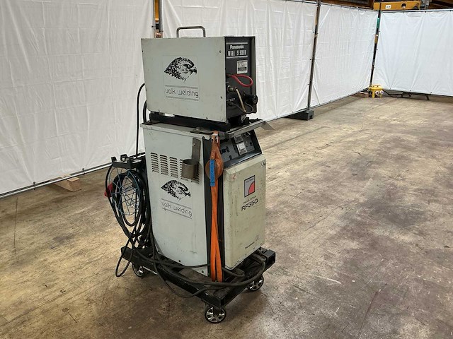 1990 valk welding yd-350 rf met wire feeder mig lasapparaat - afbeelding 6 van  13