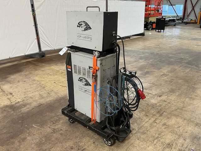 1990 valk welding yd-350 rf met wire feeder mig lasapparaat - afbeelding 8 van  13