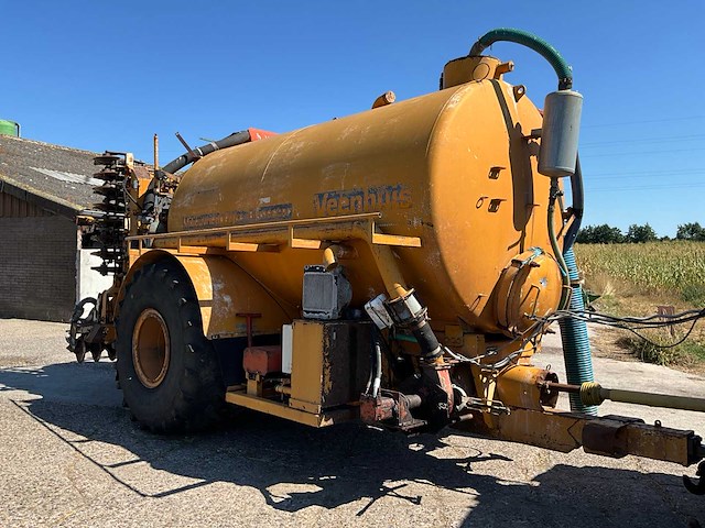 1990 veenhuis vmb 9500 mesttank met bemester - afbeelding 33 van  35