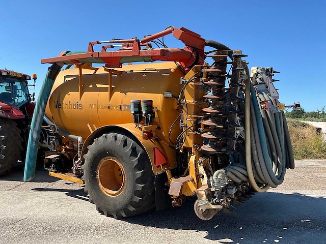 1990 veenhuis vmb 9500 mesttank met bemester - afbeelding 21 van  31