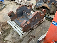 1990 verachtert kp-12 x140 x 160 snelwisselplaat - afbeelding 4 van  5