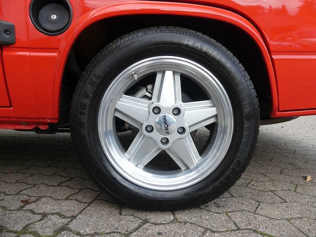 1990 volkswagen t3 doka pritsche | classic vw pickup truck - afbeelding 6 van  46