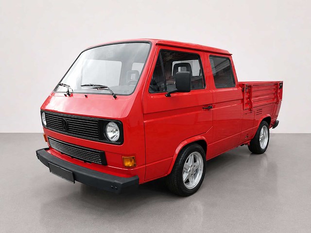 1990 volkswagen t3 doka pritsche | classic vw pickup truck - afbeelding 47 van  51
