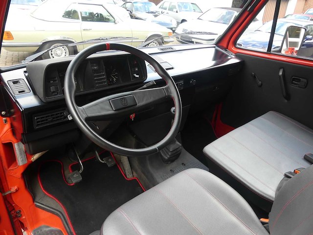 1990 volkswagen t3 doka pritsche | classic vw pickup truck - afbeelding 11 van  46