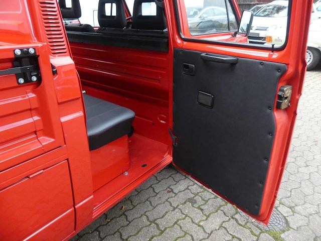 1990 volkswagen t3 doka pritsche | classic vw pickup truck - afbeelding 12 van  46