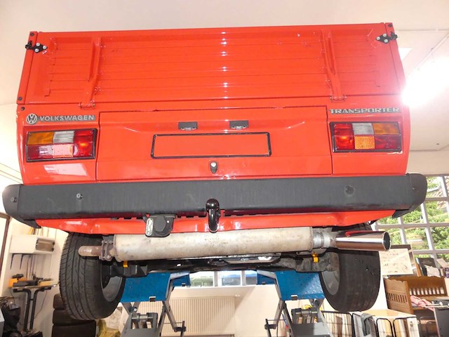 1990 volkswagen t3 doka pritsche | classic vw pickup truck - afbeelding 22 van  46