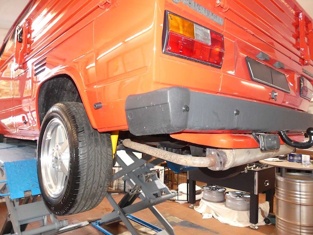 1990 volkswagen t3 doka pritsche | classic vw pickup truck - afbeelding 37 van  46