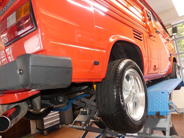 1990 volkswagen t3 doka pritsche | classic vw pickup truck - afbeelding 38 van  46