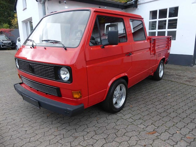 1990 volkswagen t3 doka pritsche | classic vw pickup truck - afbeelding 50 van  51