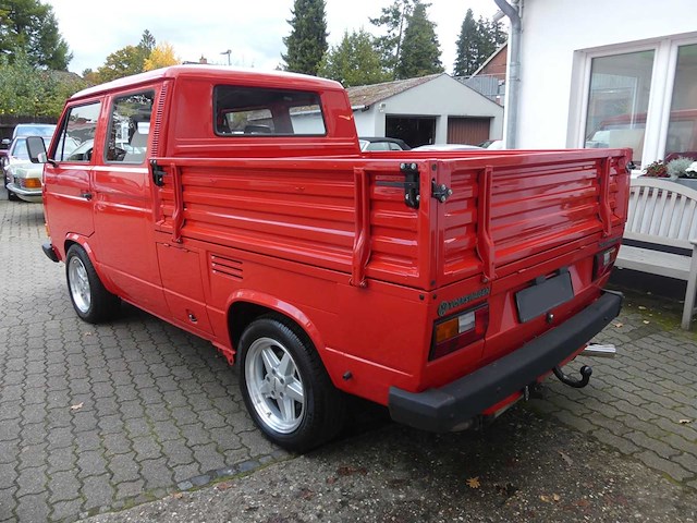 1990 volkswagen t3 doka pritsche | classic vw pickup truck - afbeelding 51 van  51